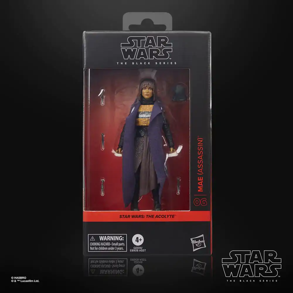 Star Wars: The Acolyte Black Series akční figurka Mae (Assassin) 15 cm fotografii produktu