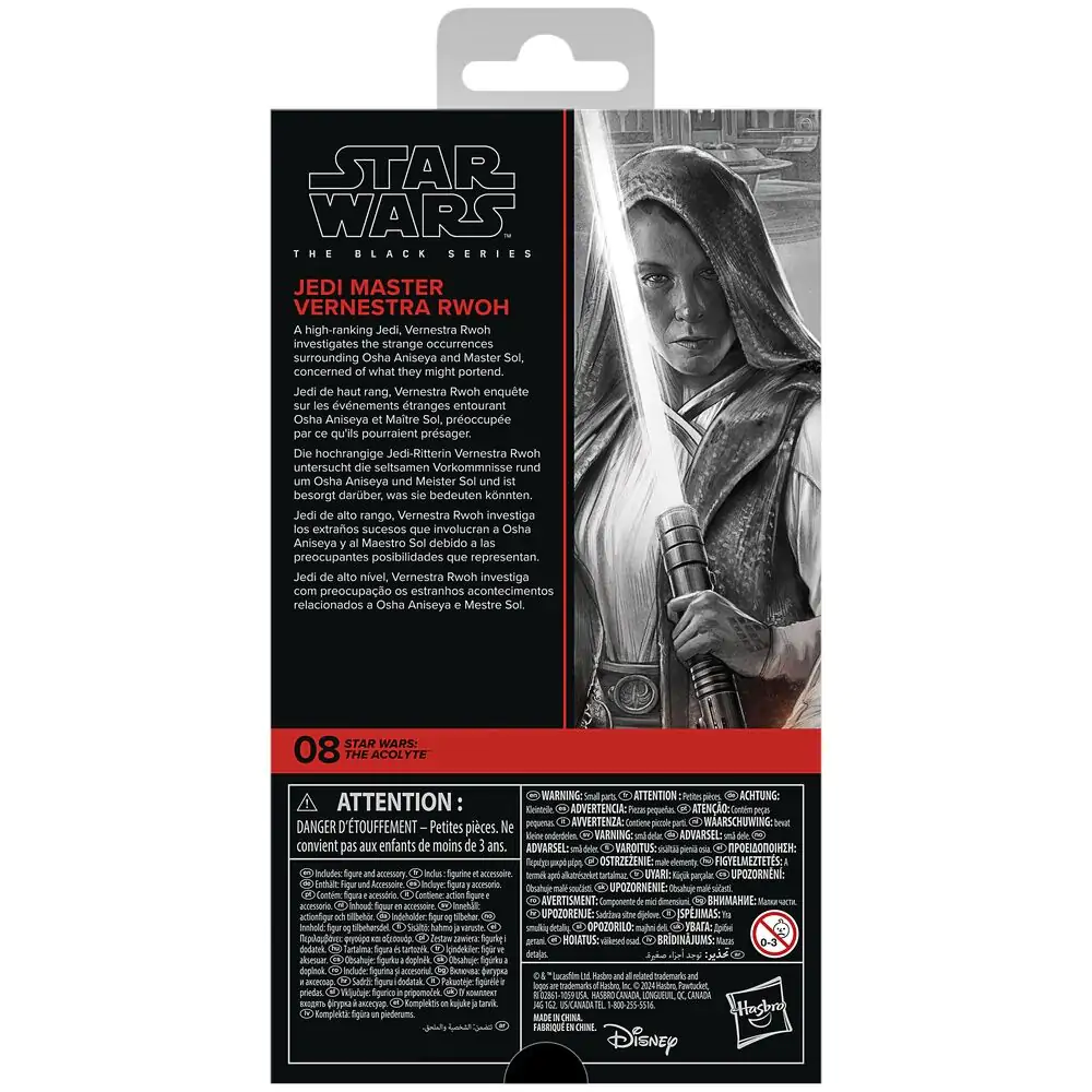 Star Wars The Acolyte figurka Jedi Master Vernestra Rwoh 15cm fotografii produktu