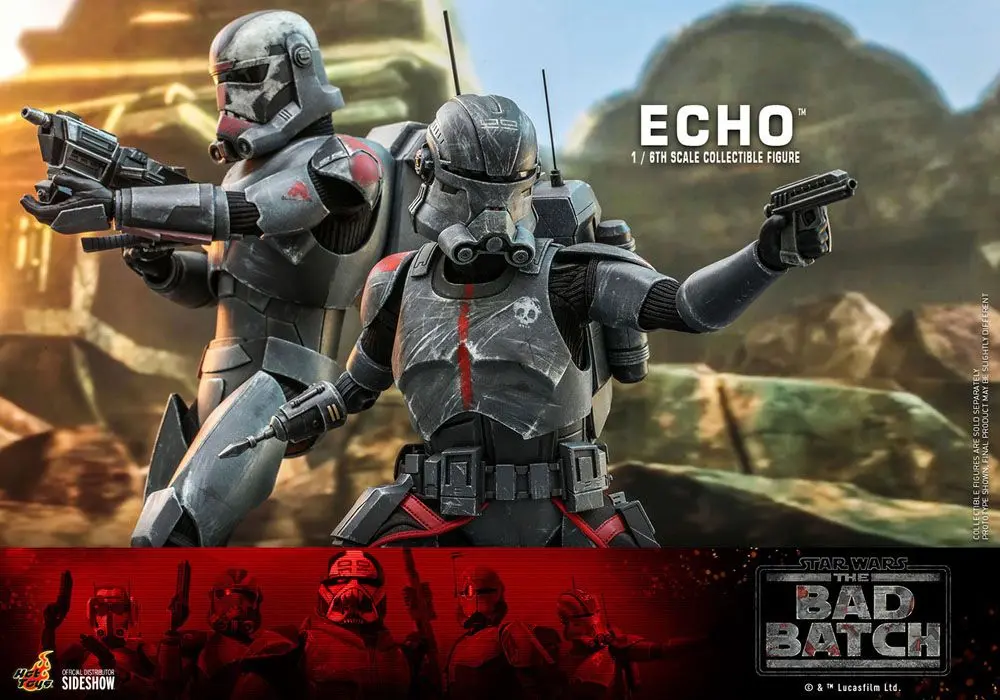 Star Wars The Bad Batch akční figurka 1/6 Echo 29 cm fotografii produktu