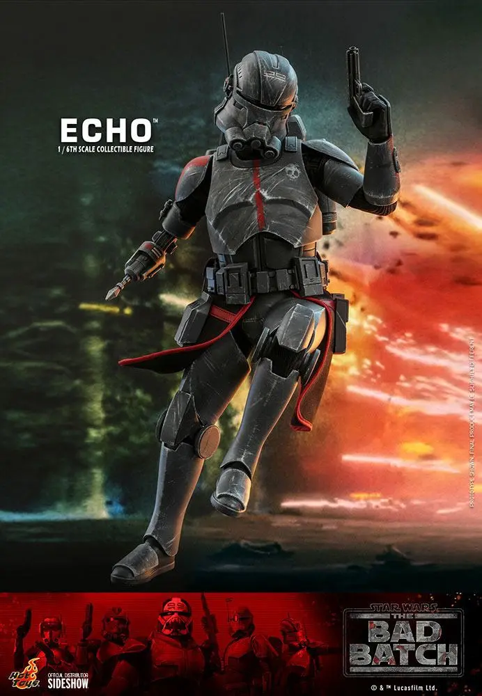 Star Wars The Bad Batch akční figurka 1/6 Echo 29 cm fotografii produktu