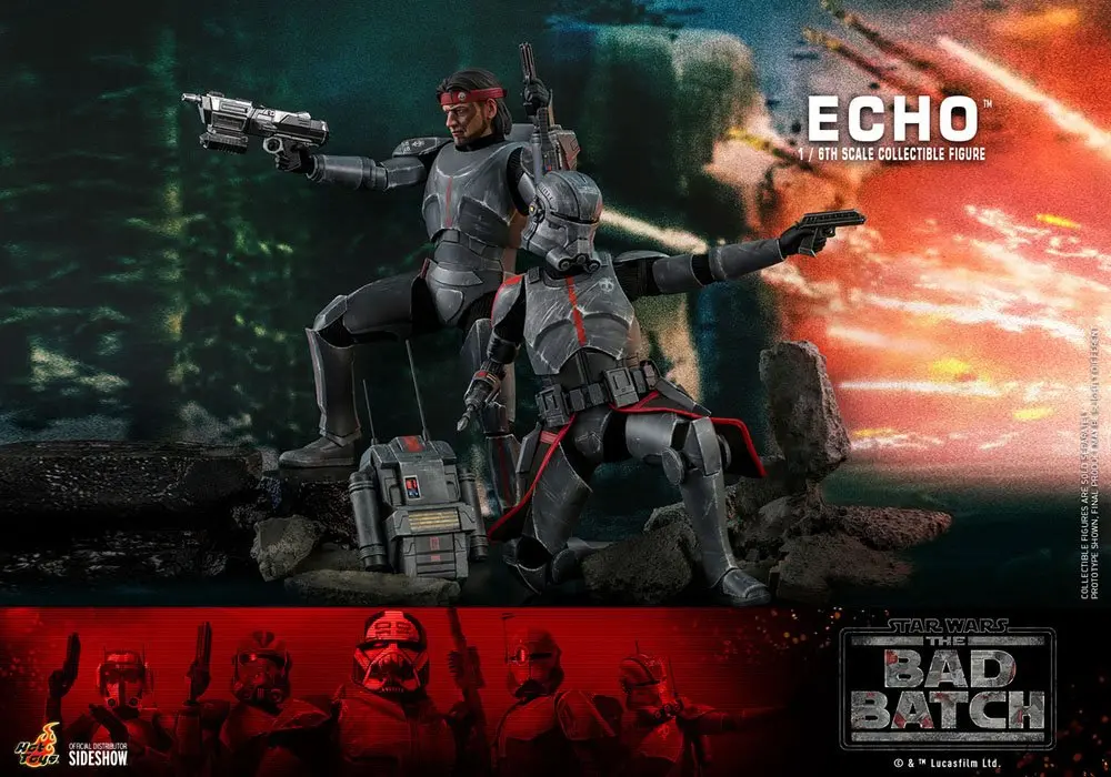 Star Wars The Bad Batch akční figurka 1/6 Echo 29 cm fotografii produktu