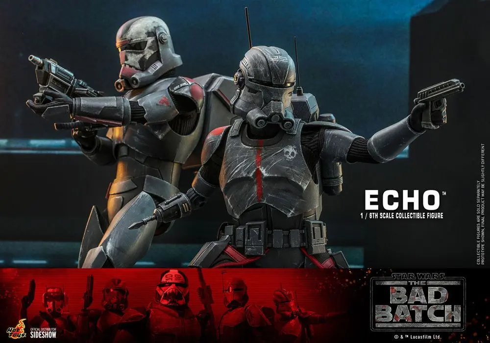 Star Wars The Bad Batch akční figurka 1/6 Echo 29 cm fotografii produktu