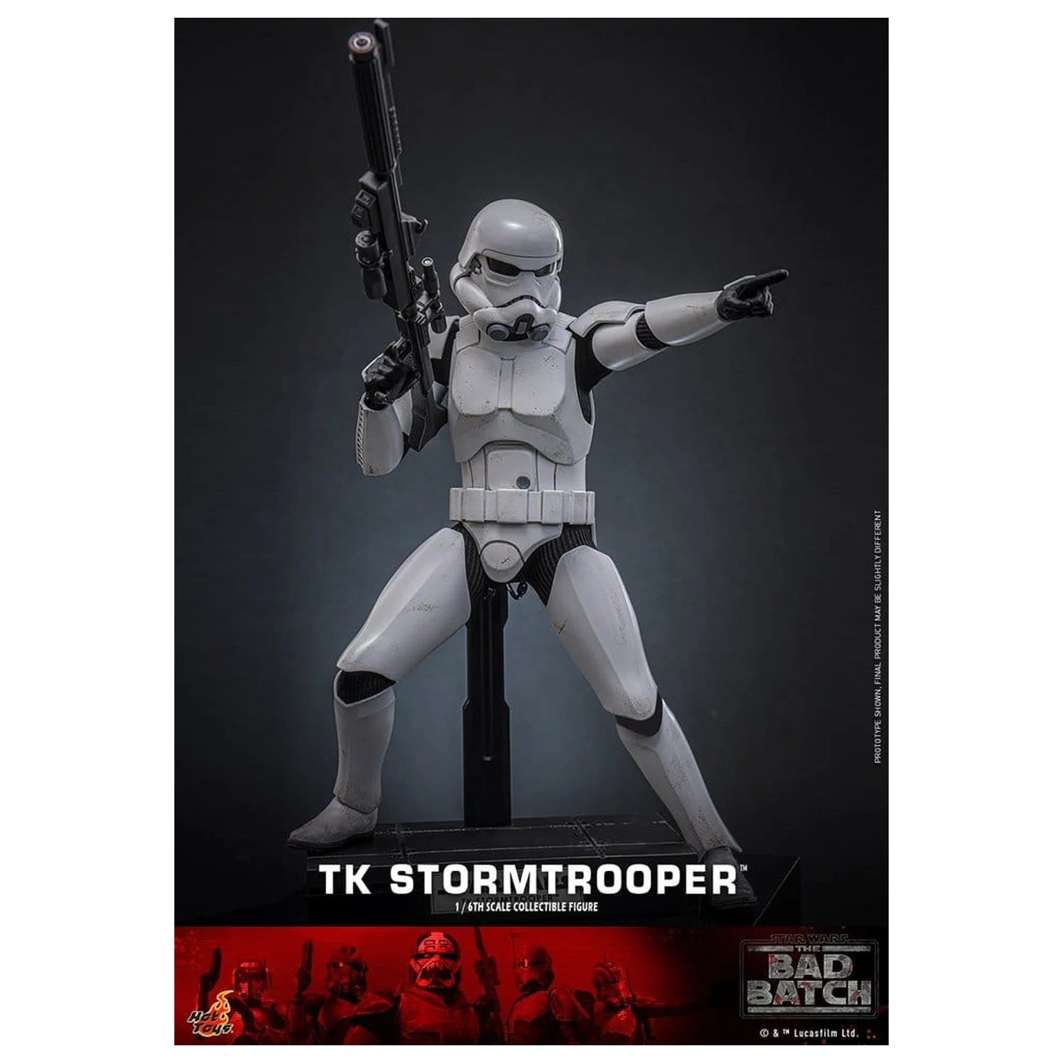 Star Wars: The Bad Batch akční figurka 1/6 TK Stormtrooper 30 cm fotografii produktu