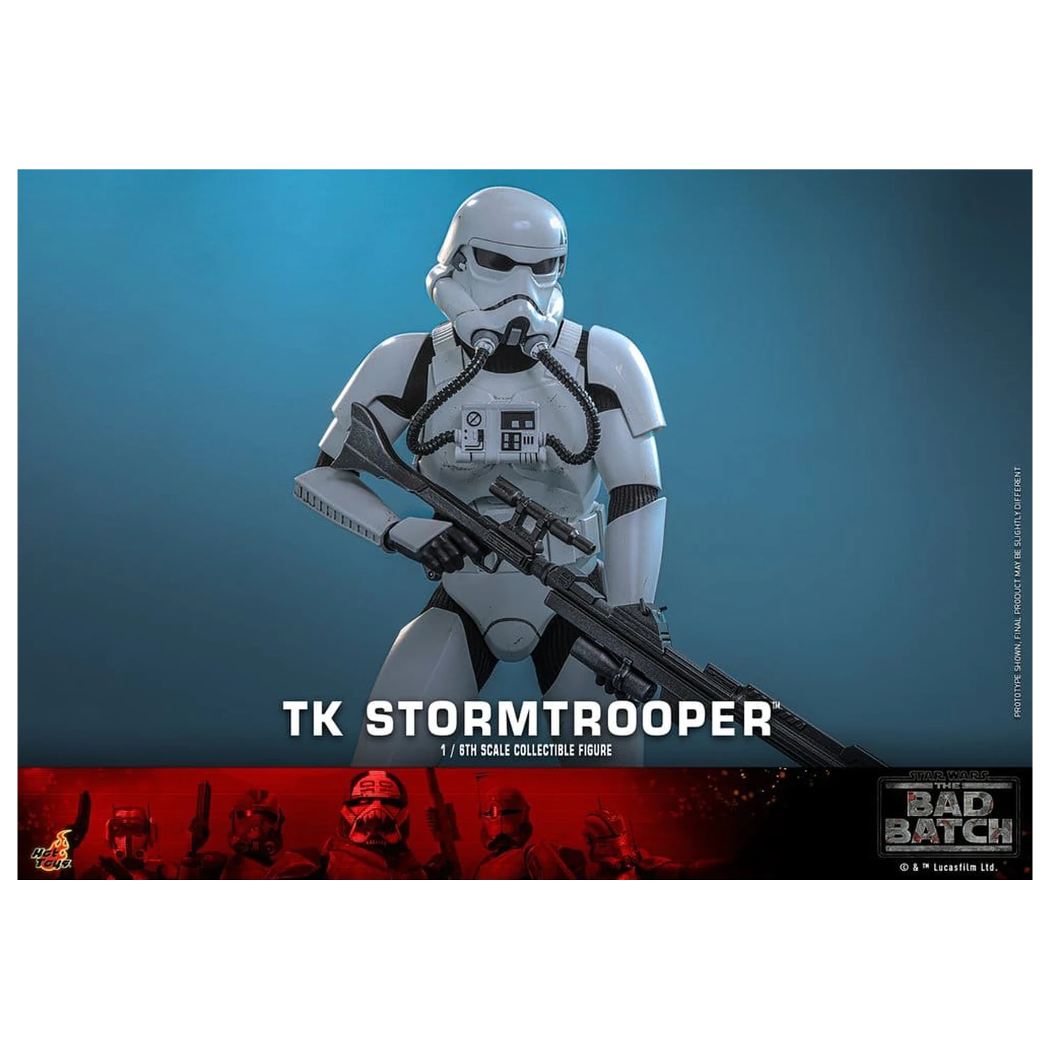 Star Wars: The Bad Batch akční figurka 1/6 TK Stormtrooper 30 cm fotografii produktu
