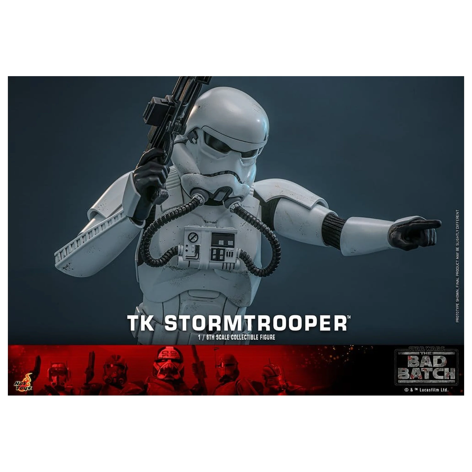 Star Wars: The Bad Batch akční figurka 1/6 TK Stormtrooper 30 cm fotografii produktu