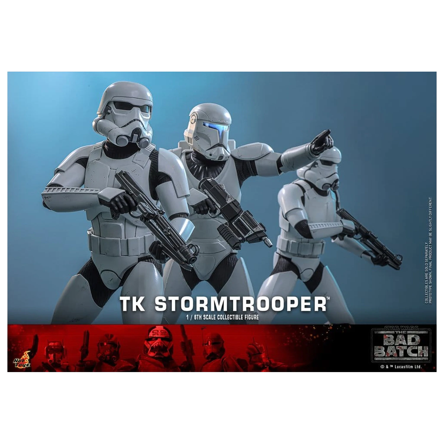 Star Wars: The Bad Batch akční figurka 1/6 TK Stormtrooper 30 cm fotografii produktu