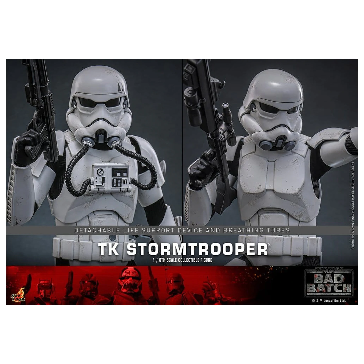 Star Wars: The Bad Batch akční figurka 1/6 TK Stormtrooper 30 cm fotografii produktu