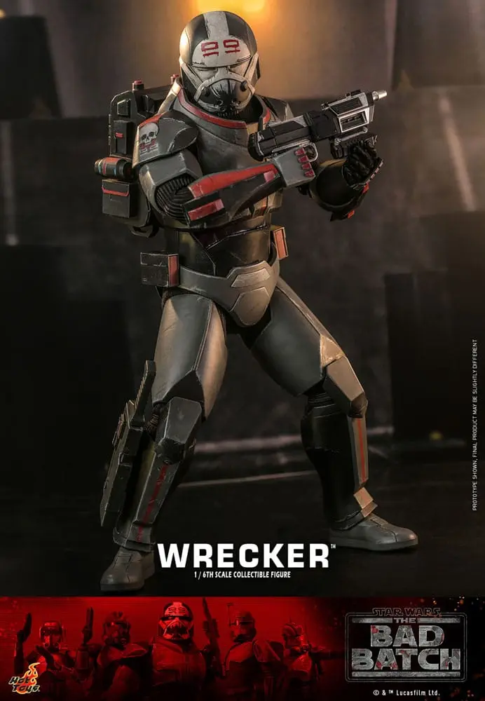 Star Wars: The Bad Batch Akční figurka 1/6 Wrecker 33 cm fotografii produktu
