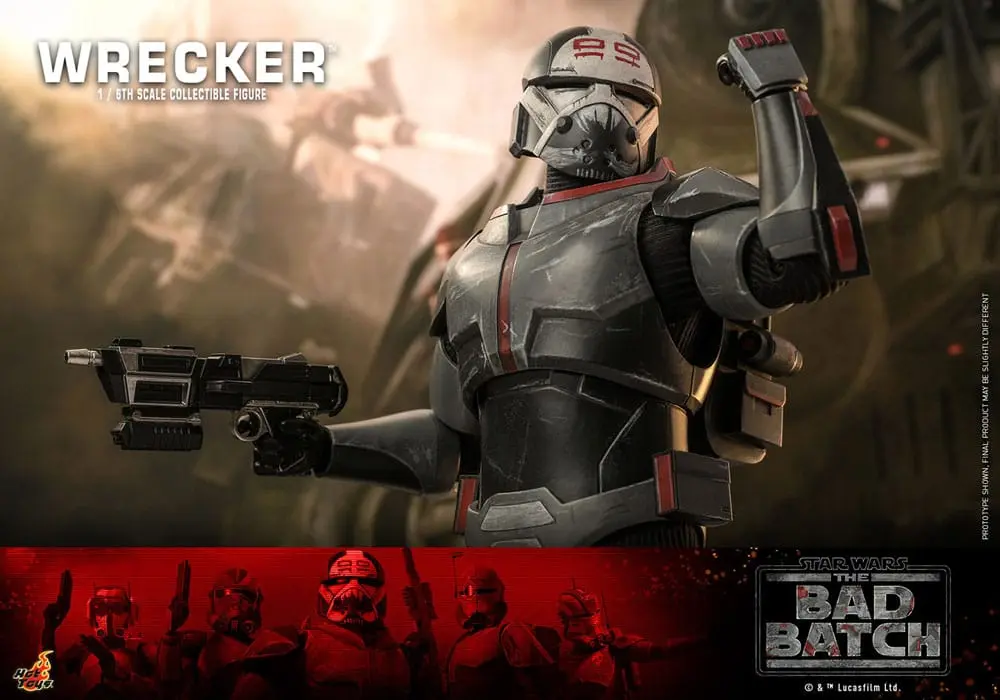 Star Wars: The Bad Batch Akční figurka 1/6 Wrecker 33 cm fotografii produktu
