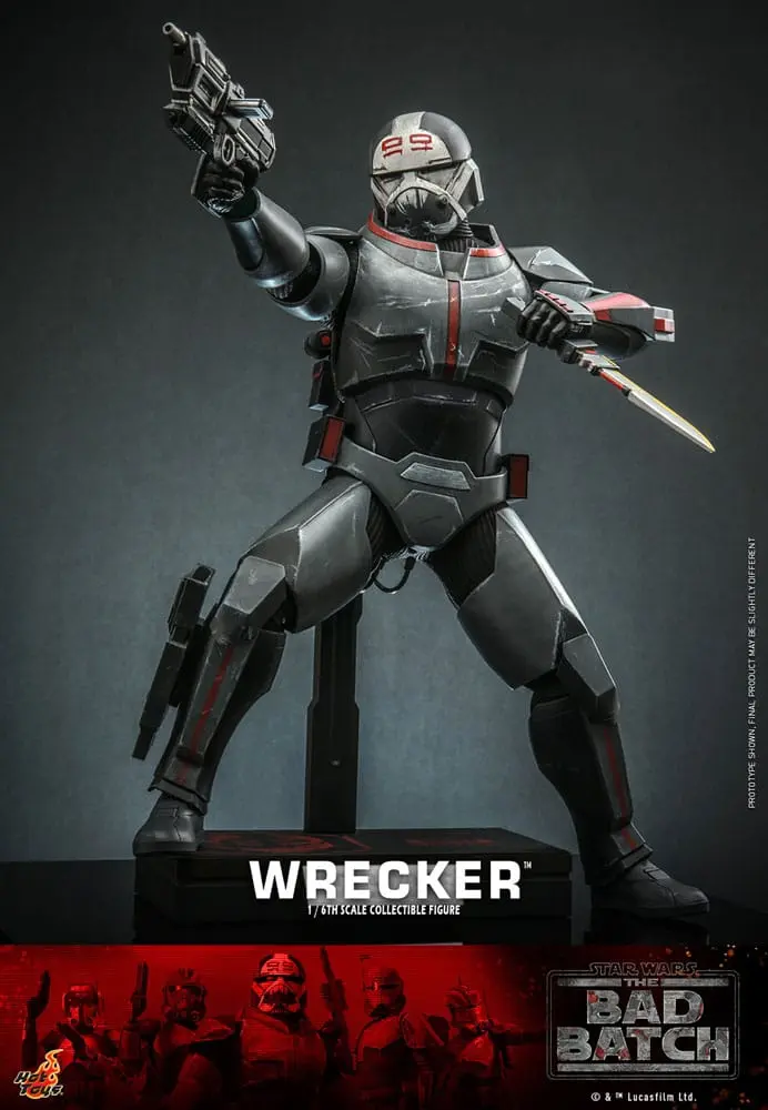 Star Wars: The Bad Batch Akční figurka 1/6 Wrecker 33 cm fotografii produktu