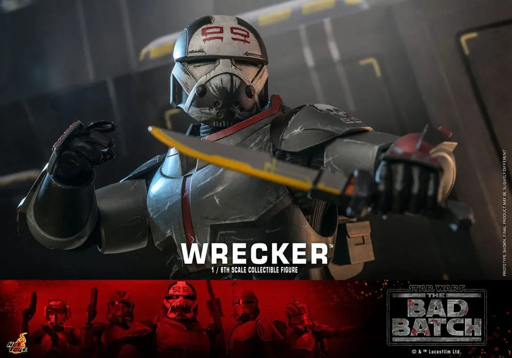 Star Wars: The Bad Batch Akční figurka 1/6 Wrecker 33 cm fotografii produktu
