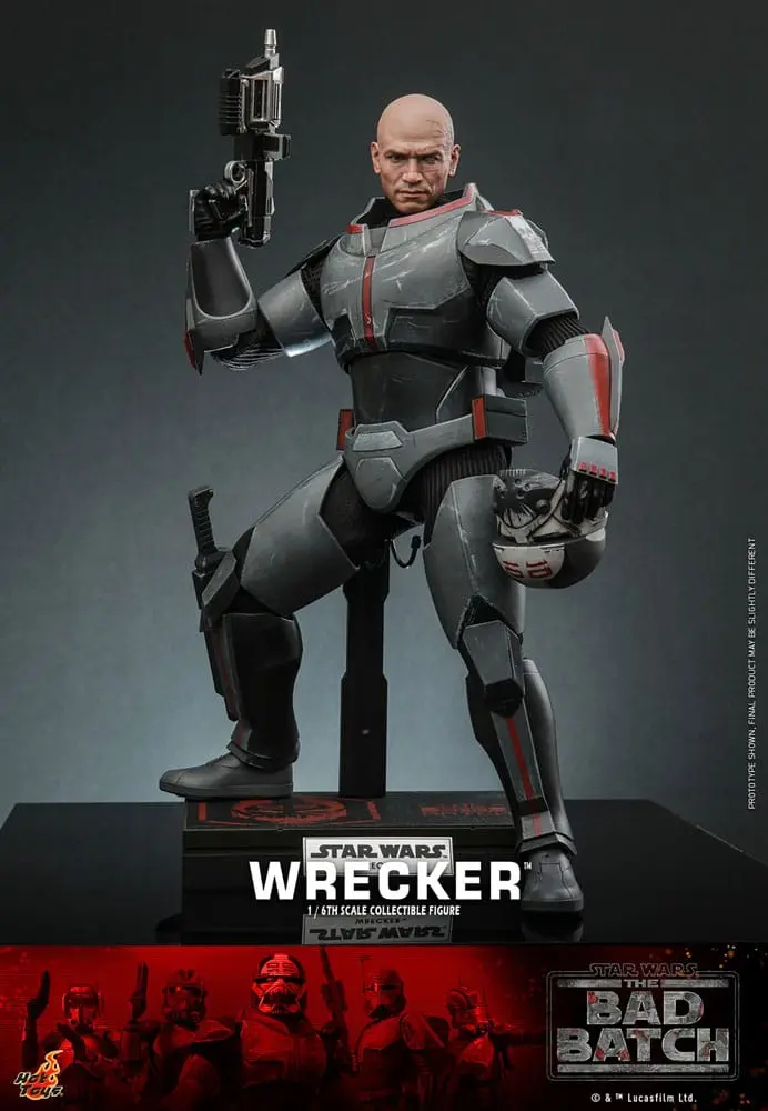 Star Wars: The Bad Batch Akční figurka 1/6 Wrecker 33 cm fotografii produktu