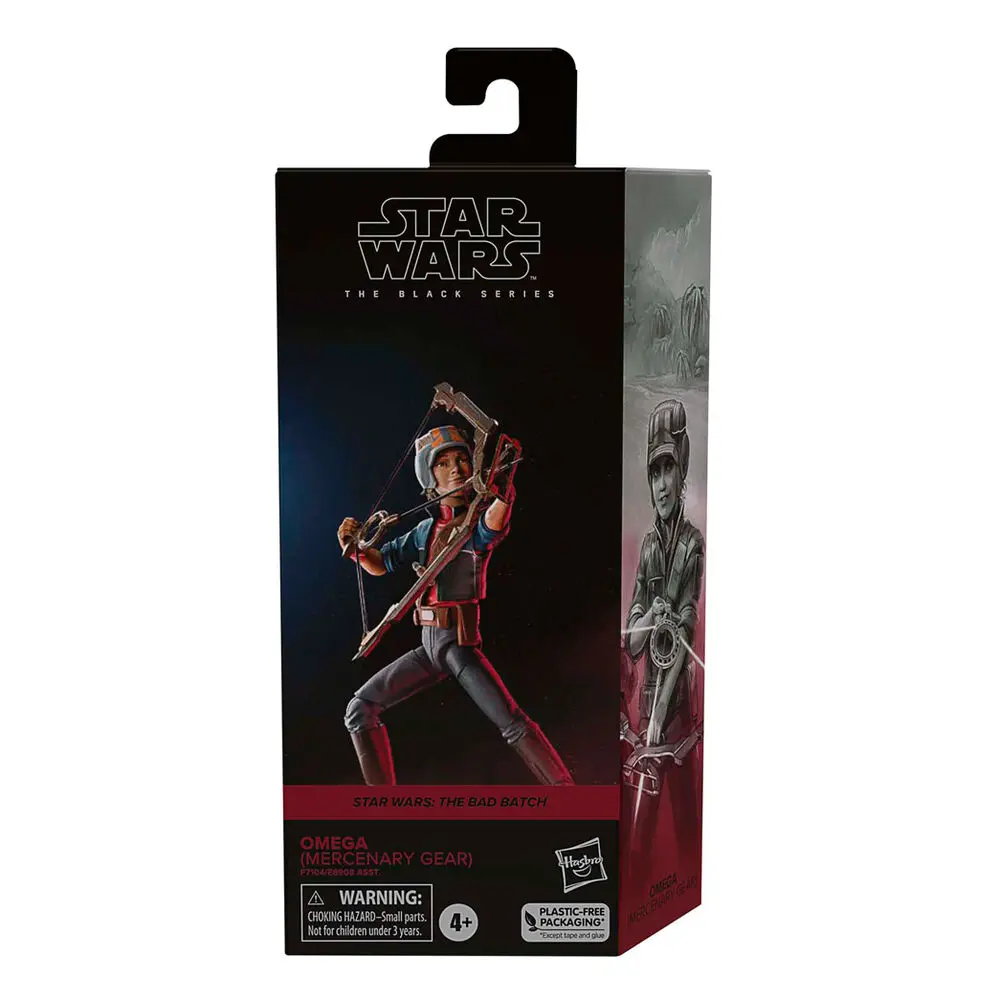 Star Wars: The Bad Batch Black Series akční figurka Omega (Mercenary Gear) 15 cm fotografii produktu