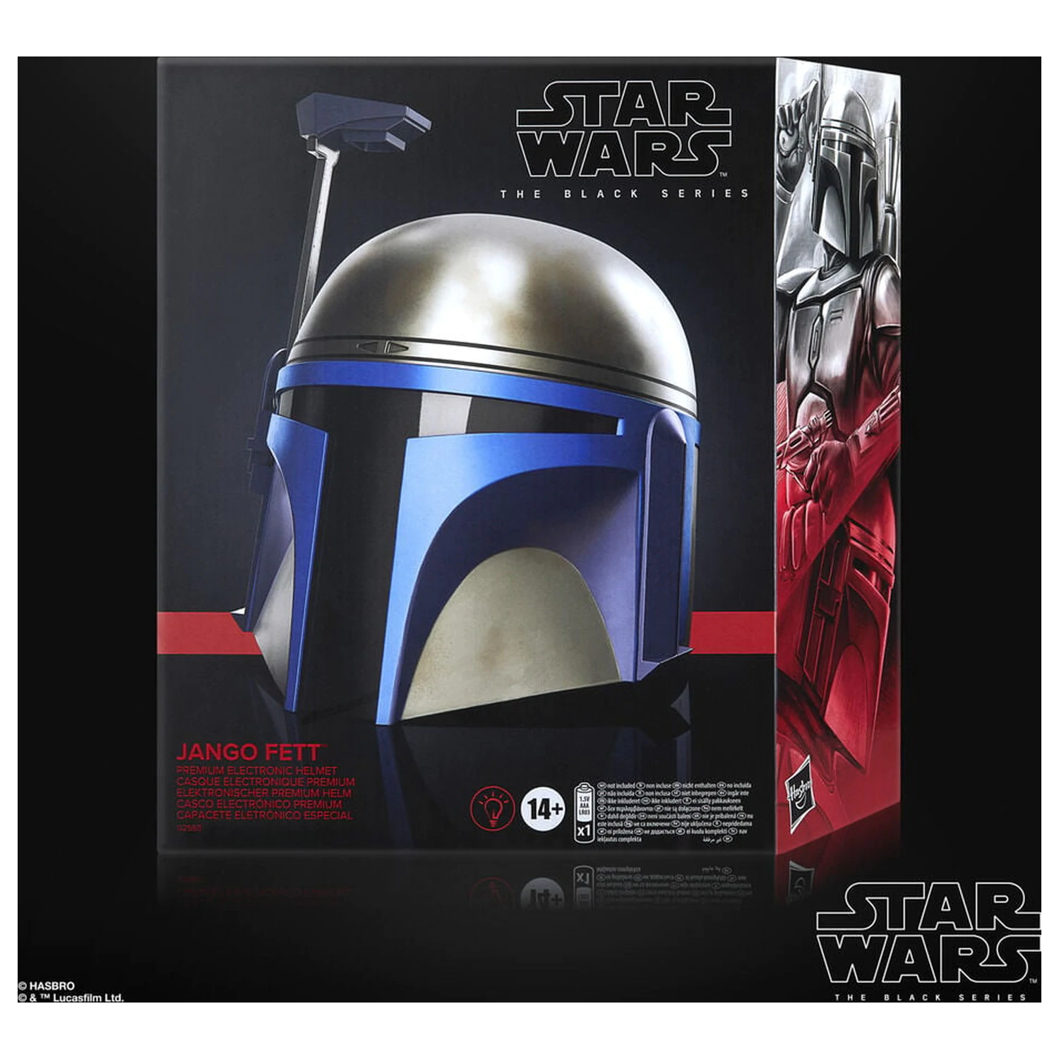 Star Wars The Black Series prémiová elektronická helma fotografii produktu