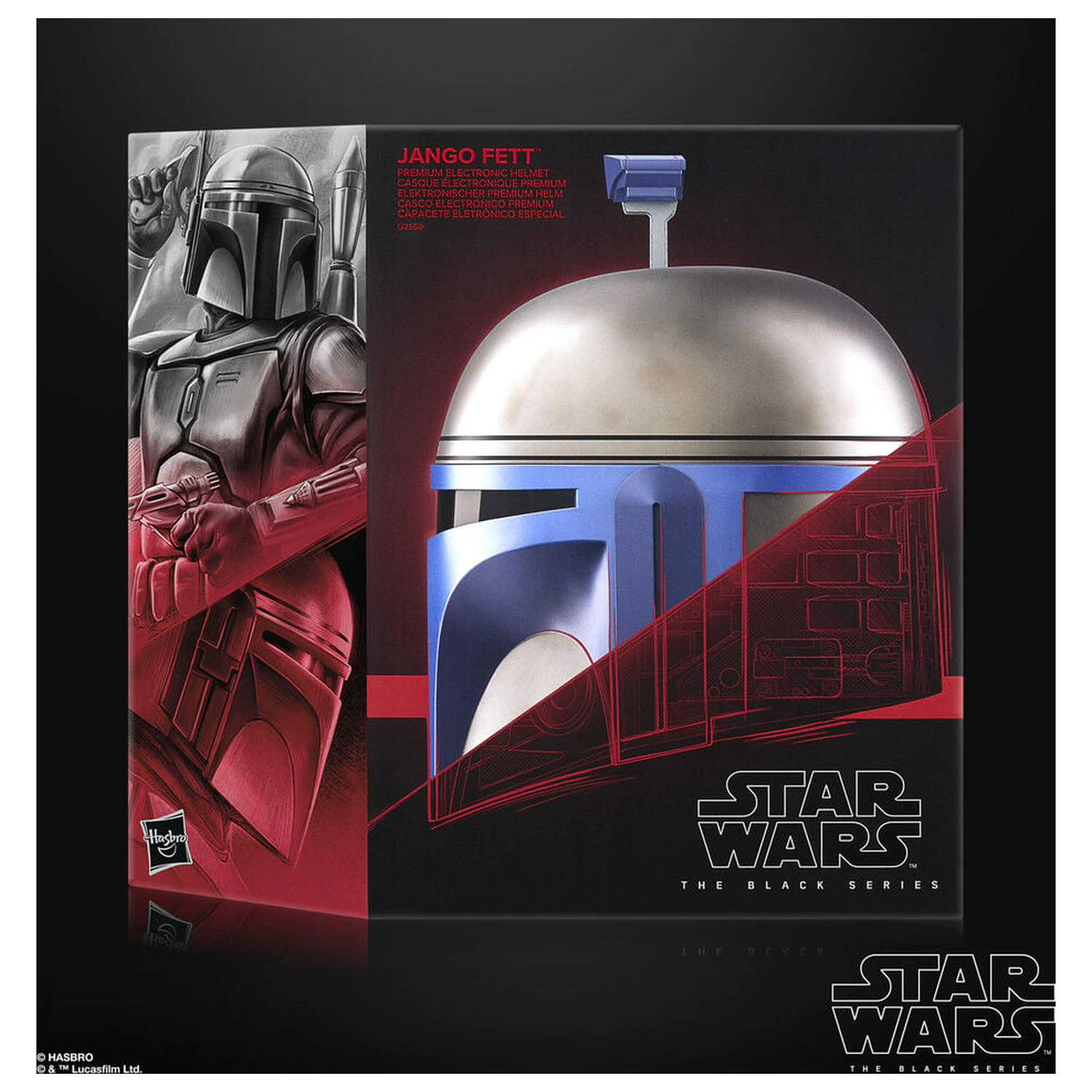 Star Wars The Black Series prémiová elektronická helma fotografii produktu