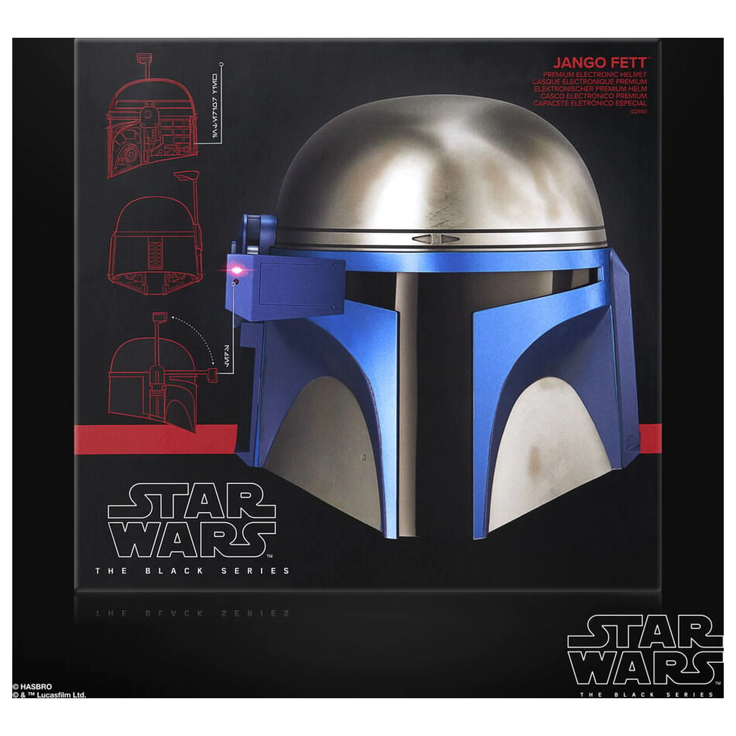 Star Wars The Black Series prémiová elektronická helma fotografii produktu