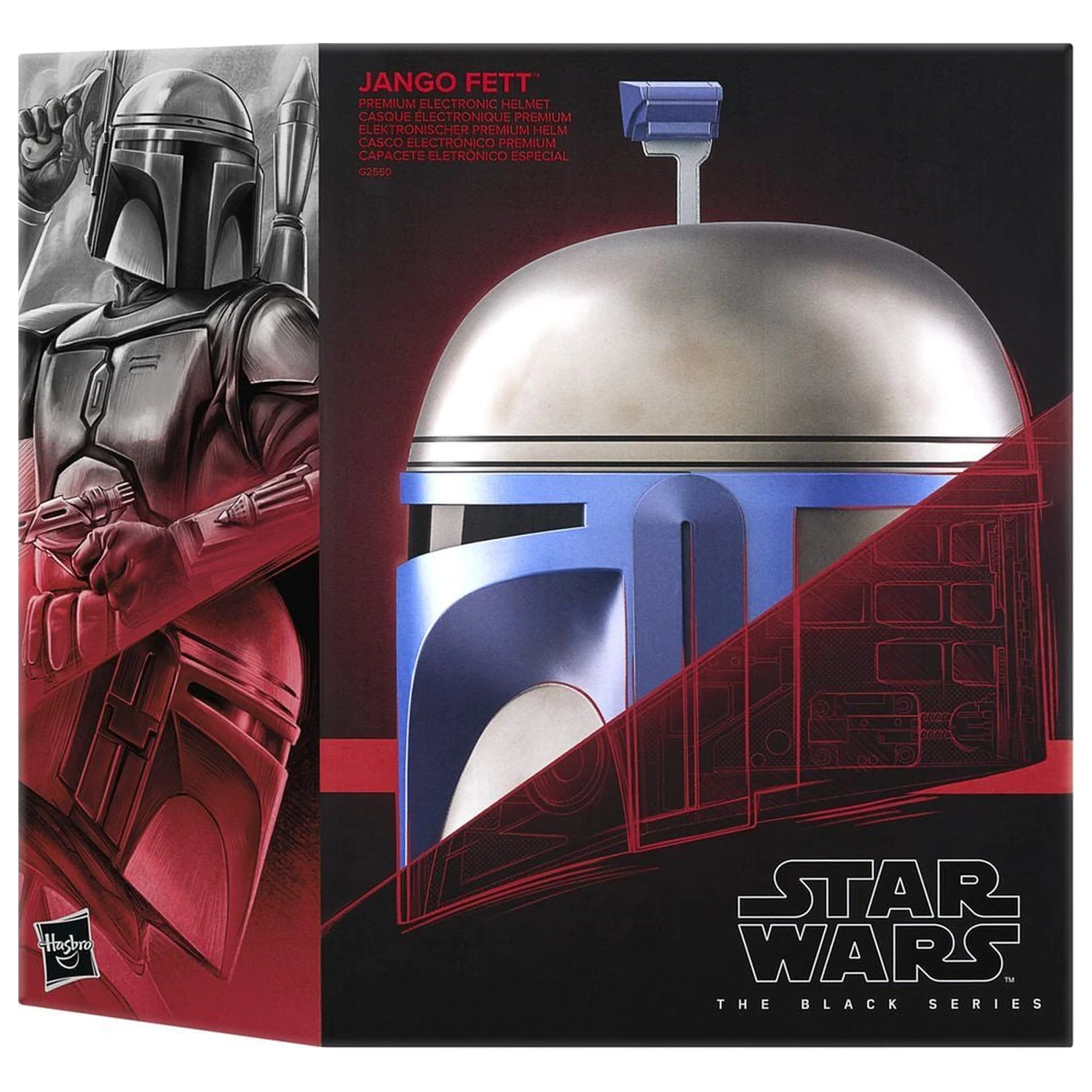 Star Wars The Black Series prémiová elektronická helma fotografii produktu