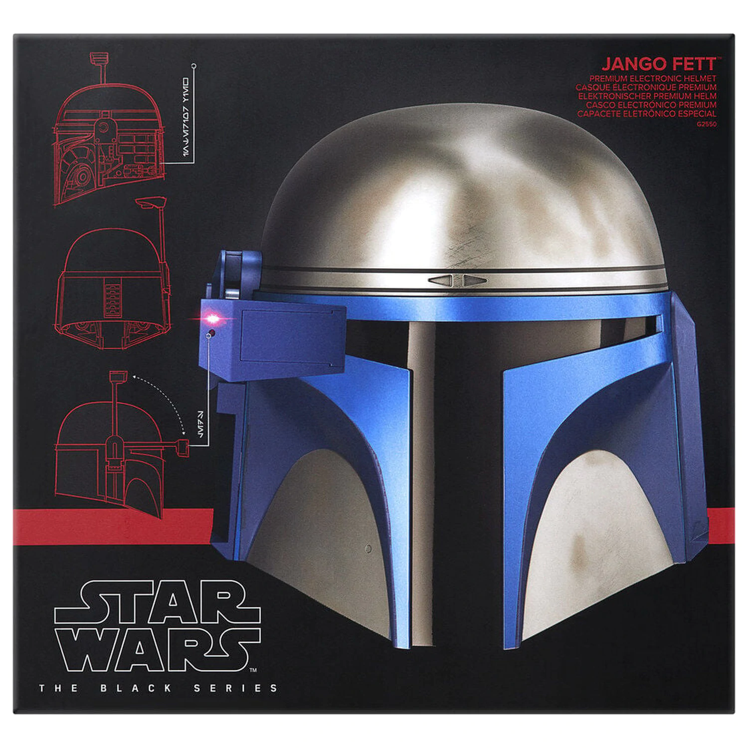 Star Wars The Black Series prémiová elektronická helma fotografii produktu
