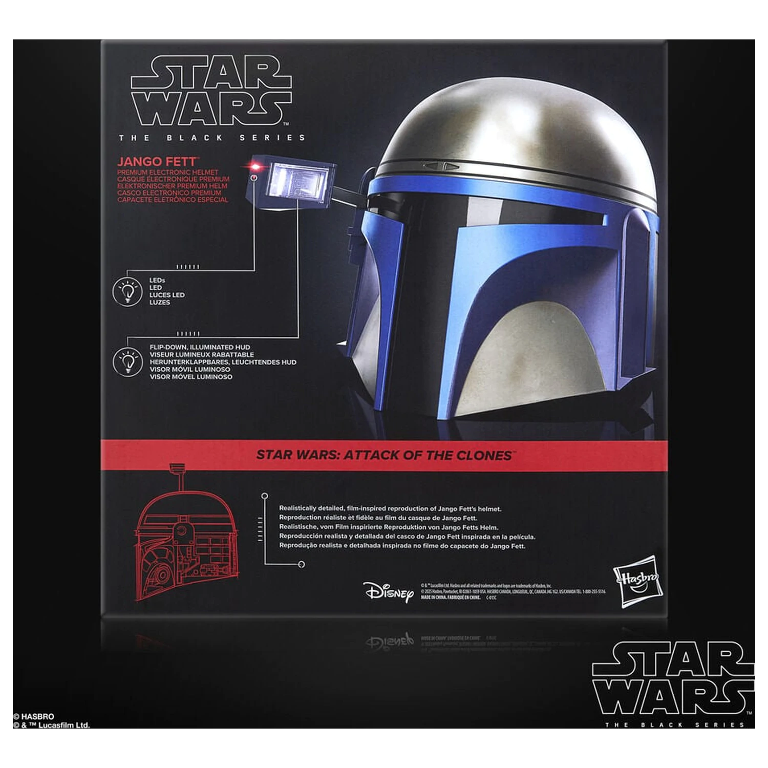 Star Wars The Black Series prémiová elektronická helma fotografii produktu