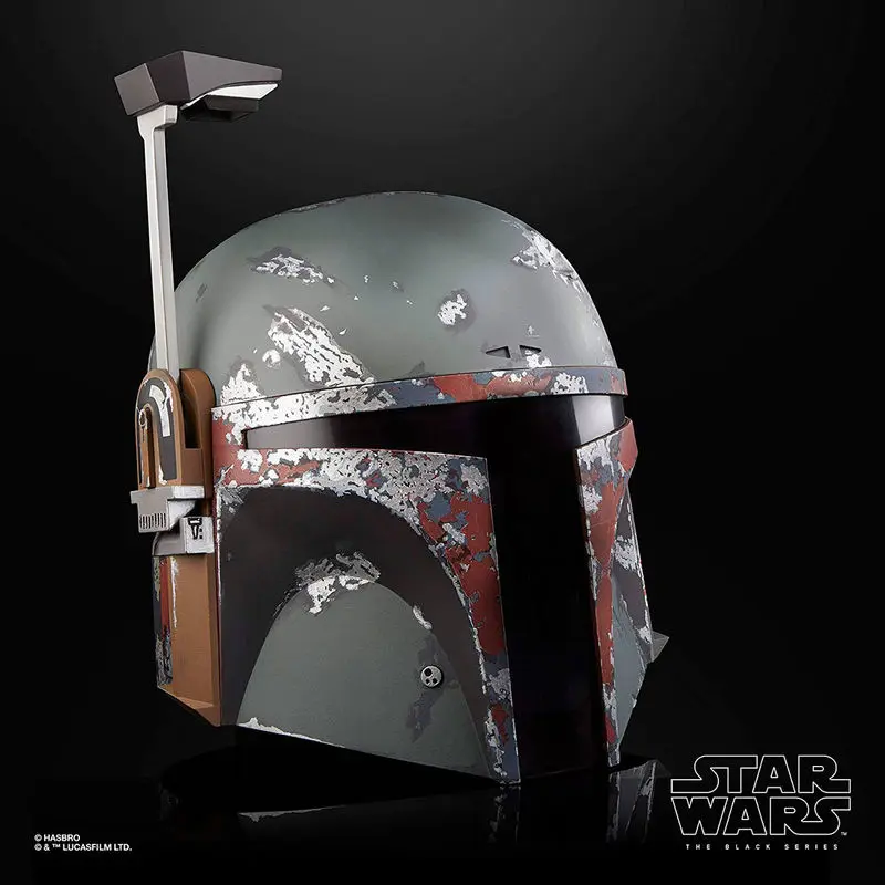 Star Wars The Black Series prémiová elektronická helma Boba Fett fotografii produktu