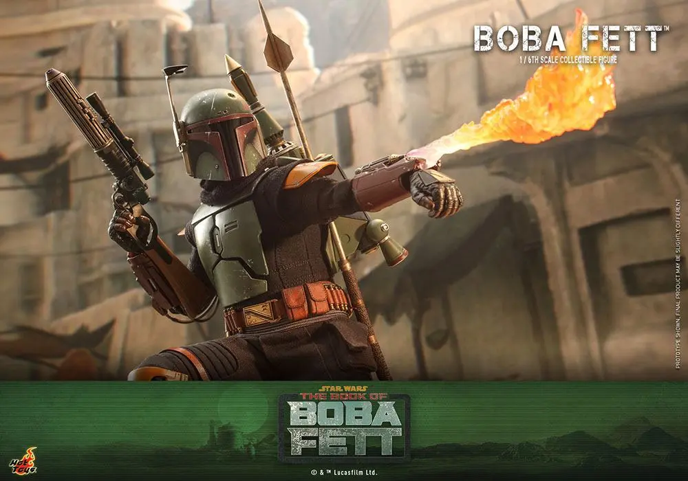 Star Wars: The Book of Boba Fett akční figurka 1/6 Boba Fett 30 cm fotografii produktu