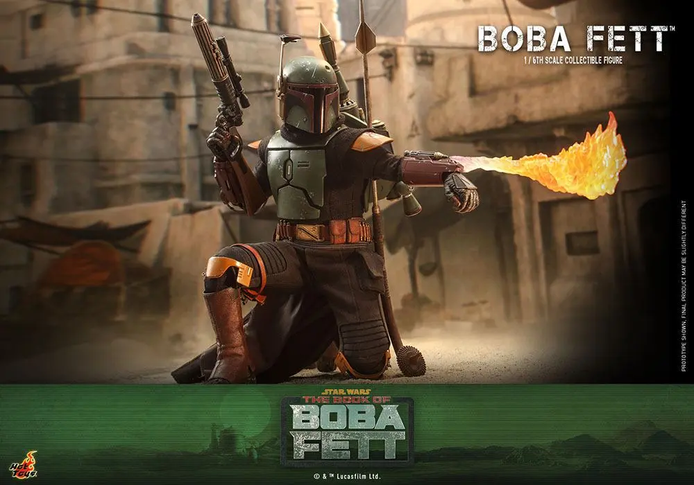 Star Wars: The Book of Boba Fett akční figurka 1/6 Boba Fett 30 cm fotografii produktu