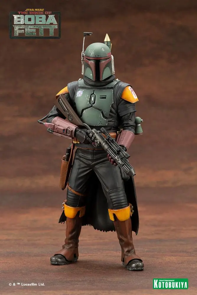 Star Wars: The Book of Boba Fett ARTFX+ PVC soška 1/10 Boba Fett 18 cm fotografii produktu