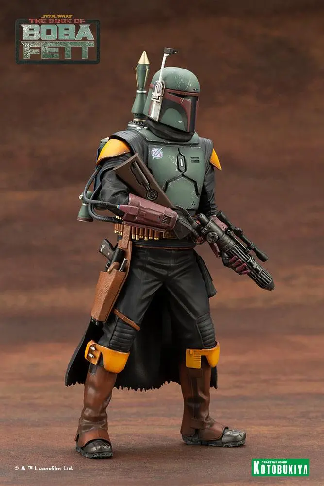 Star Wars: The Book of Boba Fett ARTFX+ PVC soška 1/10 Boba Fett 18 cm fotografii produktu