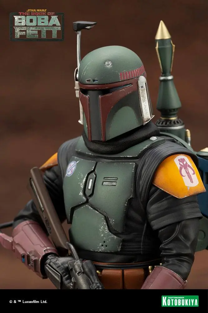 Star Wars: The Book of Boba Fett ARTFX+ PVC soška 1/10 Boba Fett 18 cm fotografii produktu