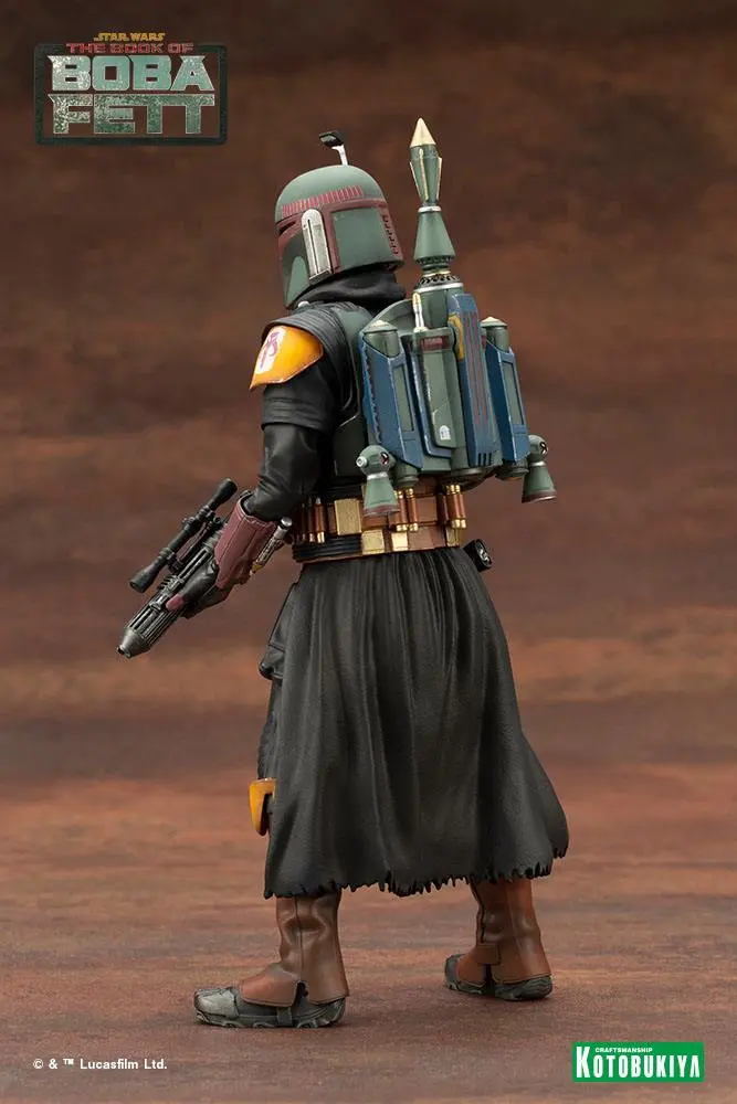 Star Wars: The Book of Boba Fett ARTFX+ PVC soška 1/10 Boba Fett 18 cm fotografii produktu