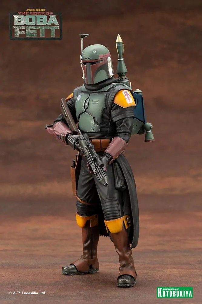 Star Wars: The Book of Boba Fett ARTFX+ PVC soška 1/10 Boba Fett 18 cm fotografii produktu