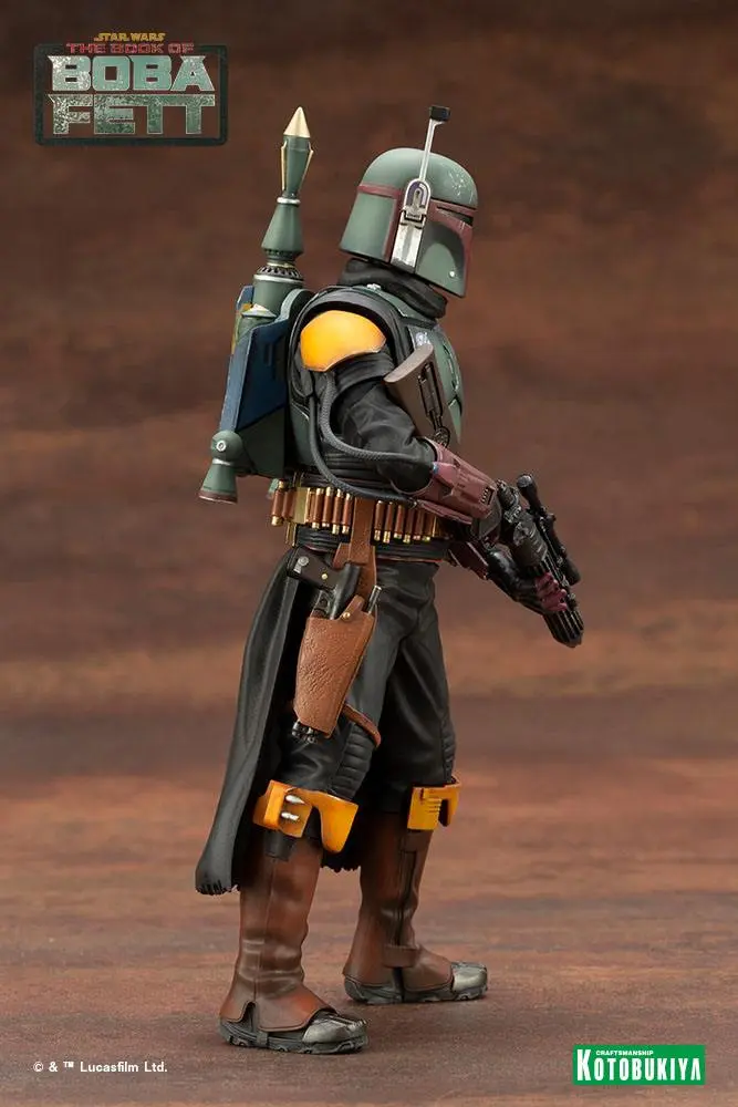 Star Wars: The Book of Boba Fett ARTFX+ PVC soška 1/10 Boba Fett 18 cm fotografii produktu