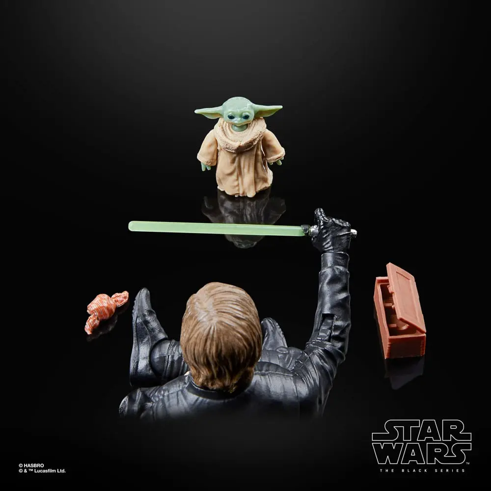 Star Wars: The Book of Boba Fett Black Series akční figurka 2-balení Luke Skywalker & Grogu 15 cm fotografii produktu