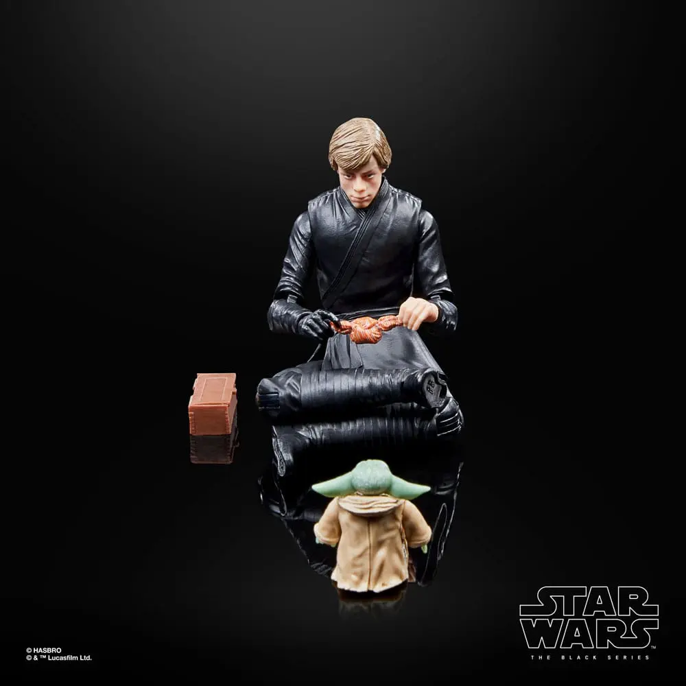 Star Wars: The Book of Boba Fett Black Series akční figurka 2-balení Luke Skywalker & Grogu 15 cm fotografii produktu