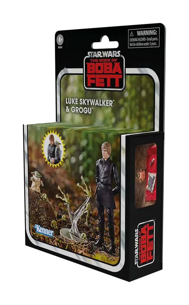 Star Wars: The Book of Boba Fett Sběratelské akční figurky Luke Skywalker & Grogu 10 cm fotografii produktu