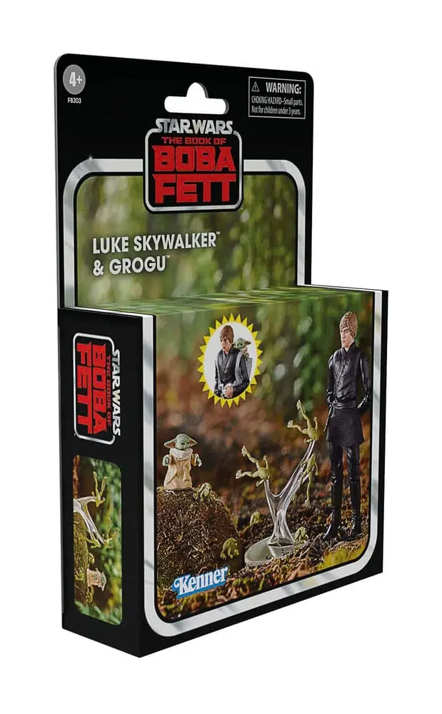 Star Wars: The Book of Boba Fett Sběratelské akční figurky Luke Skywalker & Grogu 10 cm fotografii produktu