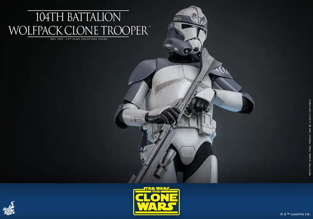 Star Wars The Clone Wars Akční figurka 1/6 104th Battalion Wolfpack Clone Trooper 30 cm fotografii produktu