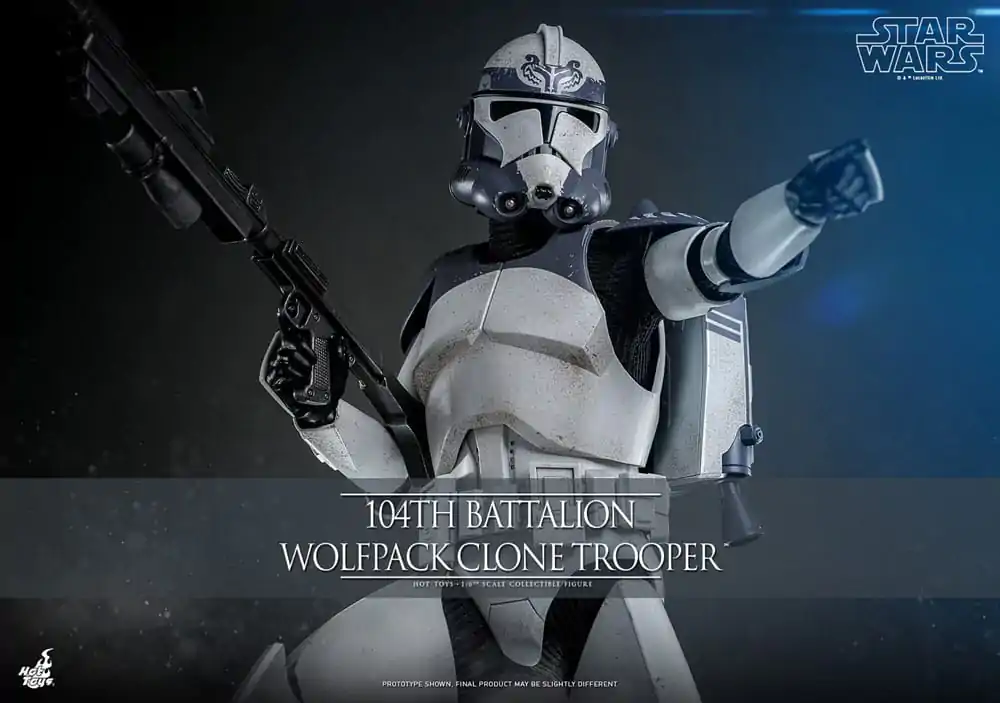 Star Wars The Clone Wars Akční figurka 1/6 104th Battalion Wolfpack Clone Trooper 30 cm fotografii produktu