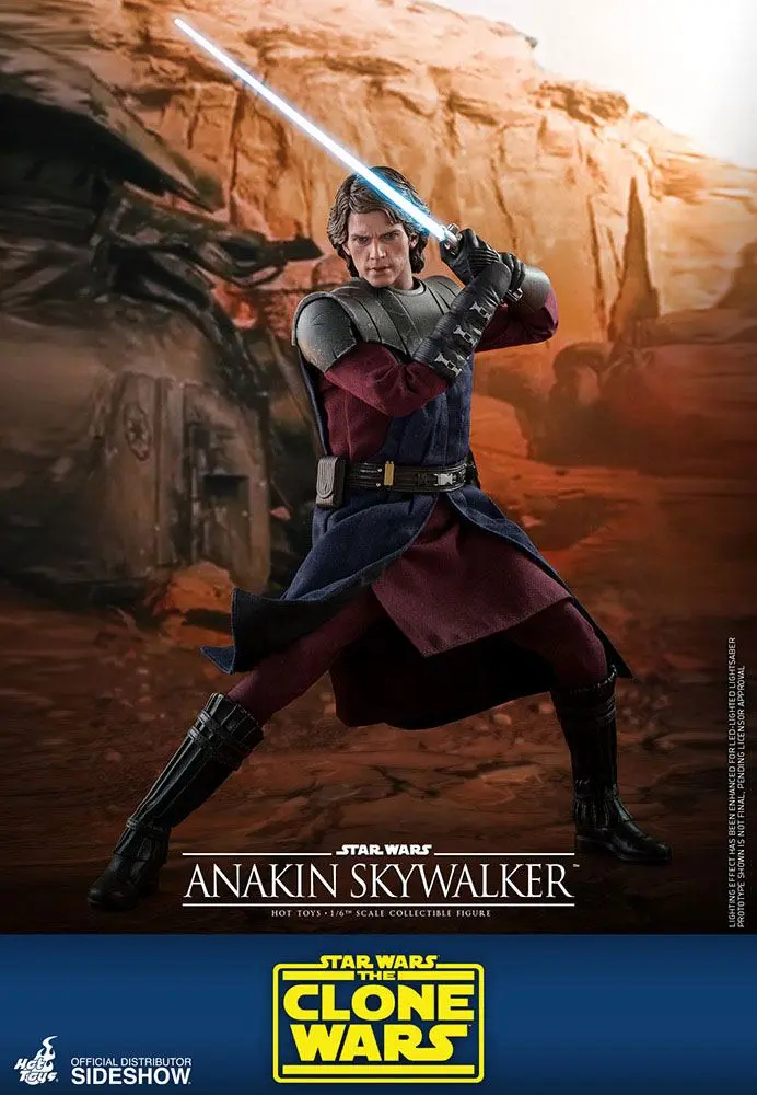 Star Wars The Clone Wars akční figurka 1/6 Anakin Skywalker 31 cm fotografii produktu