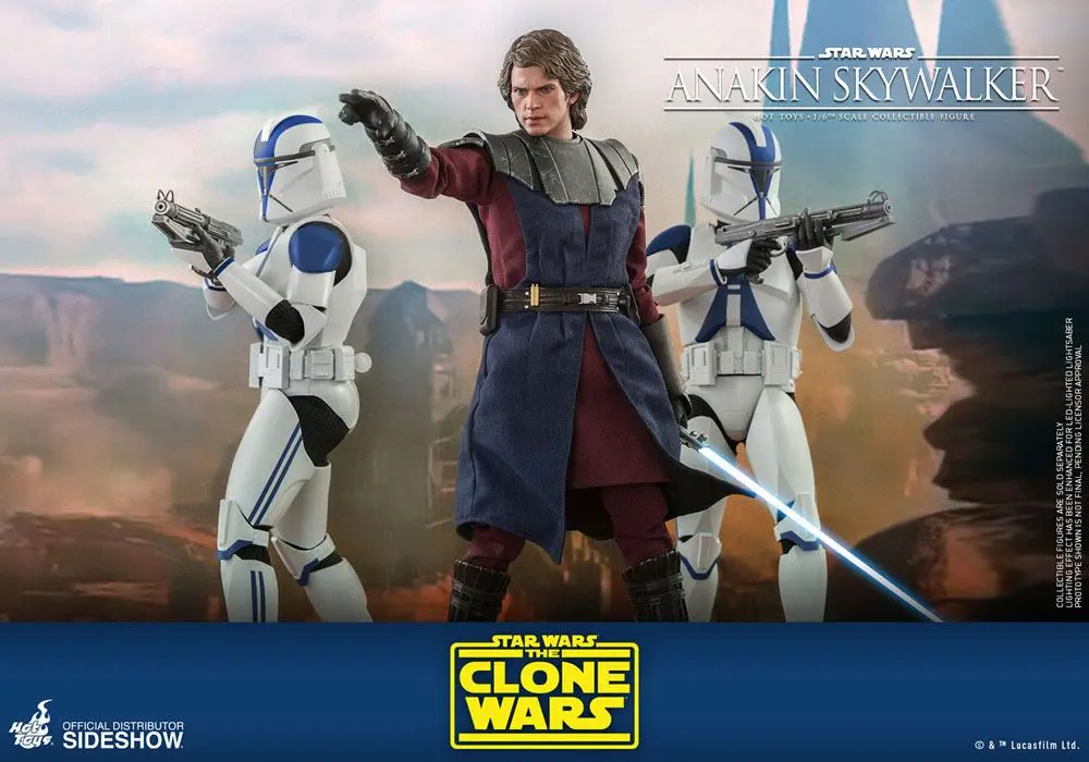 Star Wars The Clone Wars akční figurka 1/6 Anakin Skywalker 31 cm fotografii produktu