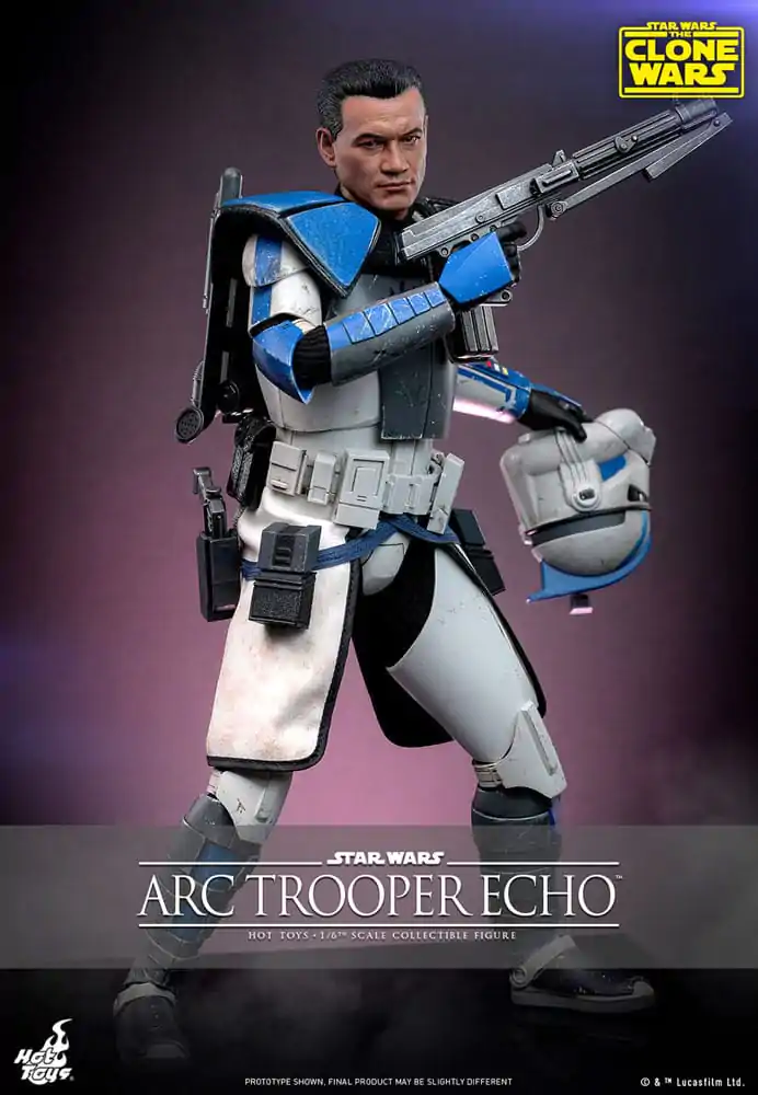 Star Wars: The Clone Wars Akční figurka 1/6 Arc Trooper Echo 30 cm fotografii produktu