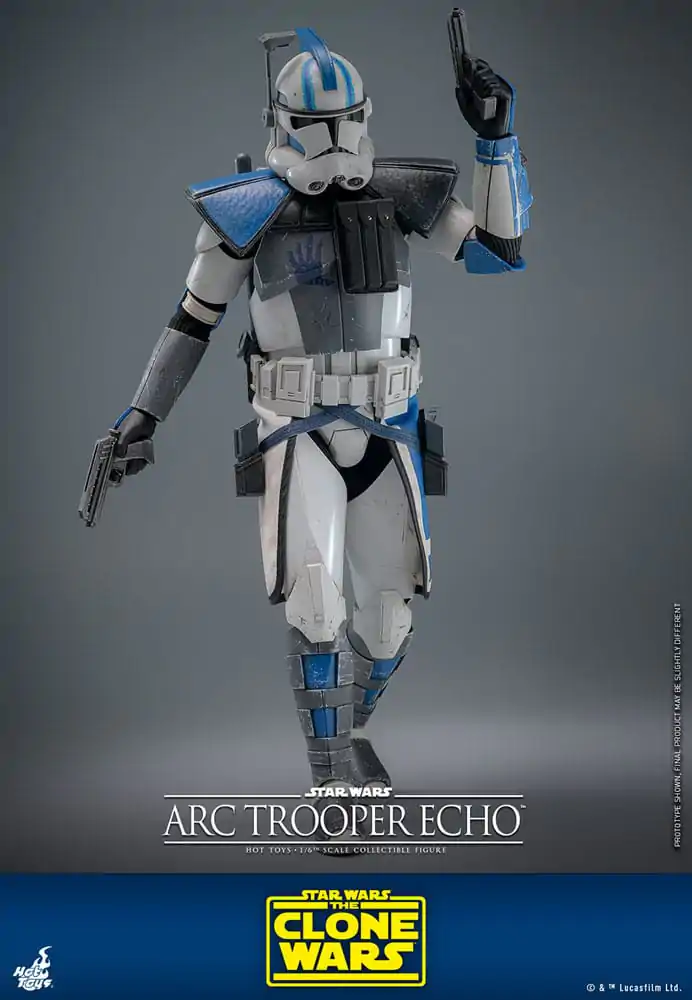 Star Wars: The Clone Wars Akční figurka 1/6 Arc Trooper Echo 30 cm fotografii produktu