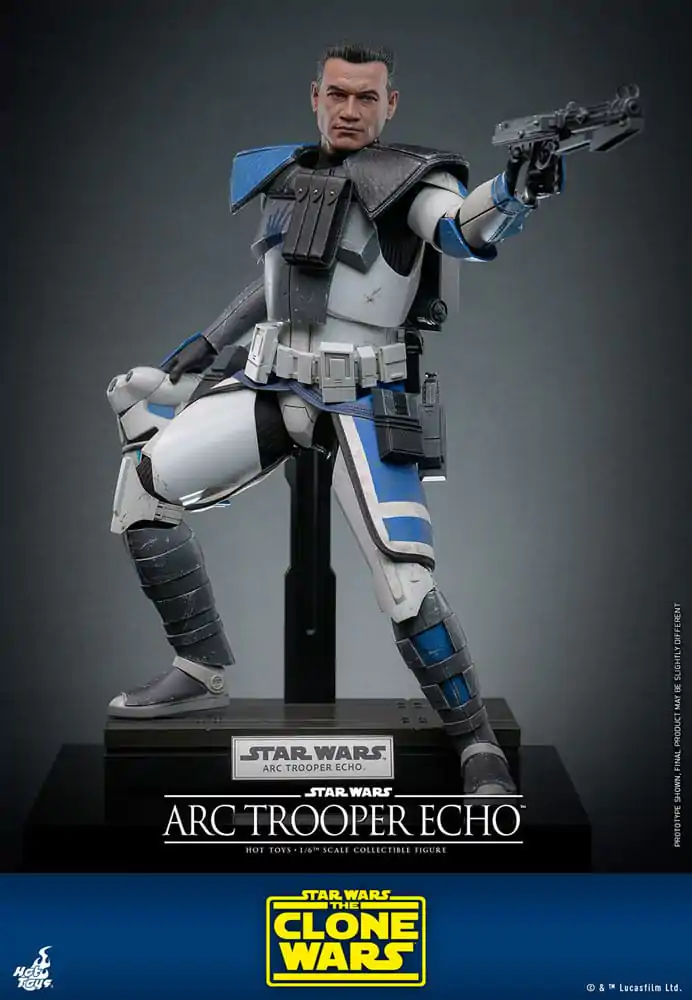 Star Wars: The Clone Wars Akční figurka 1/6 Arc Trooper Echo 30 cm fotografii produktu