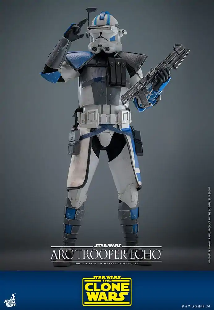 Star Wars: The Clone Wars Akční figurka 1/6 Arc Trooper Echo 30 cm fotografii produktu