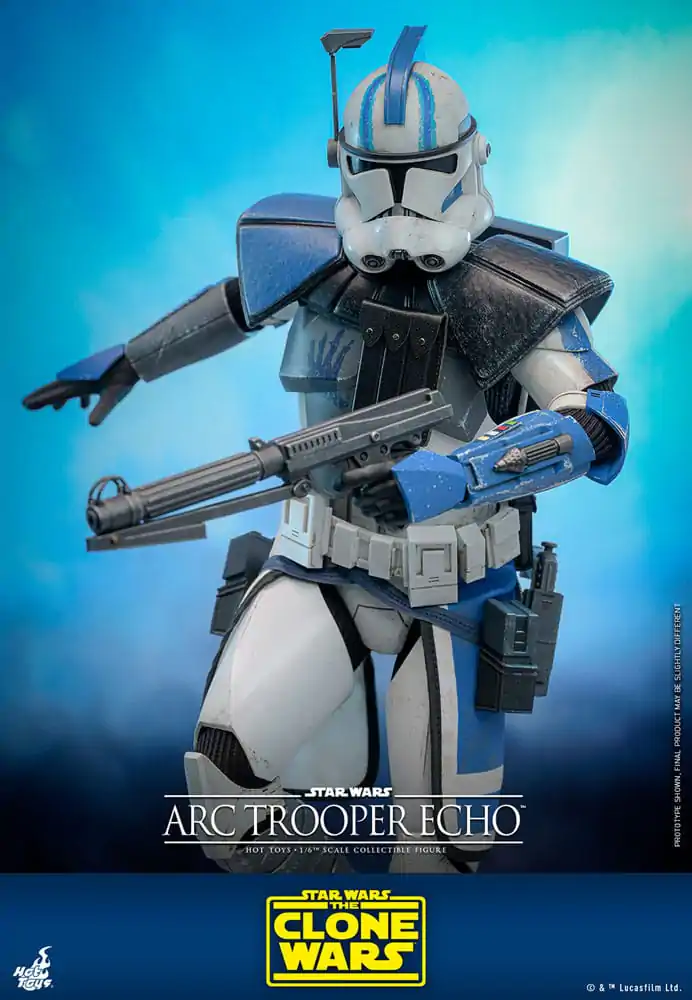 Star Wars: The Clone Wars Akční figurka 1/6 Arc Trooper Echo 30 cm fotografii produktu