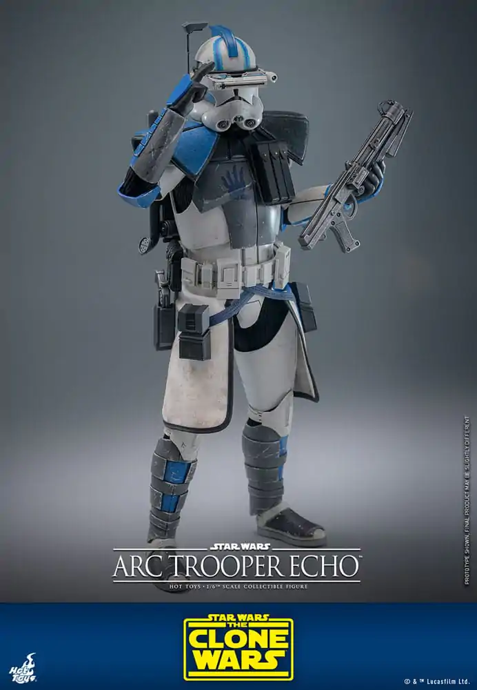 Star Wars: The Clone Wars Akční figurka 1/6 Arc Trooper Echo 30 cm fotografii produktu