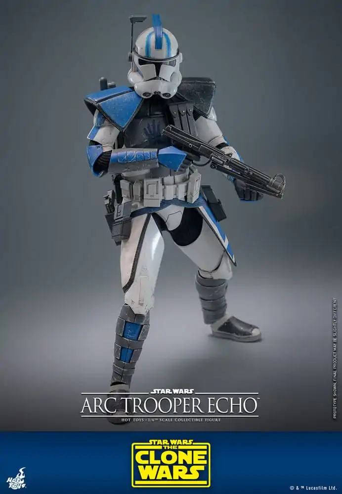 Star Wars: The Clone Wars Akční figurka 1/6 Arc Trooper Echo 30 cm fotografii produktu