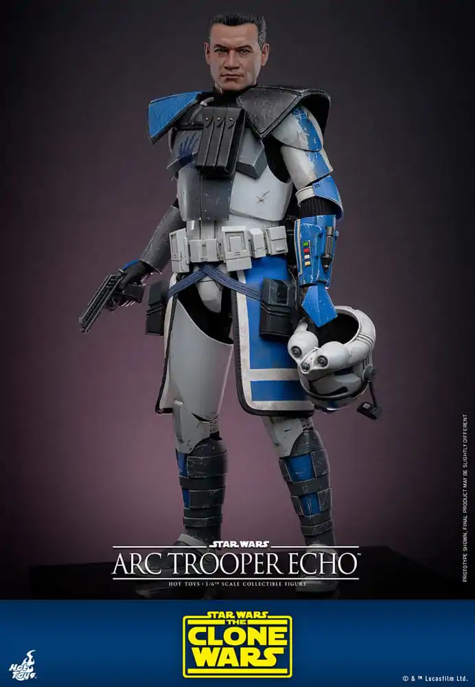 Star Wars: The Clone Wars Akční figurka 1/6 Arc Trooper Echo 30 cm fotografii produktu