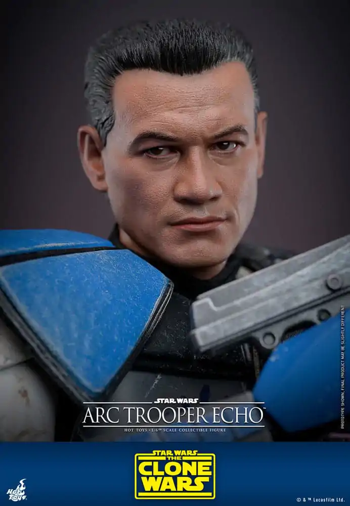 Star Wars: The Clone Wars Akční figurka 1/6 Arc Trooper Echo 30 cm fotografii produktu