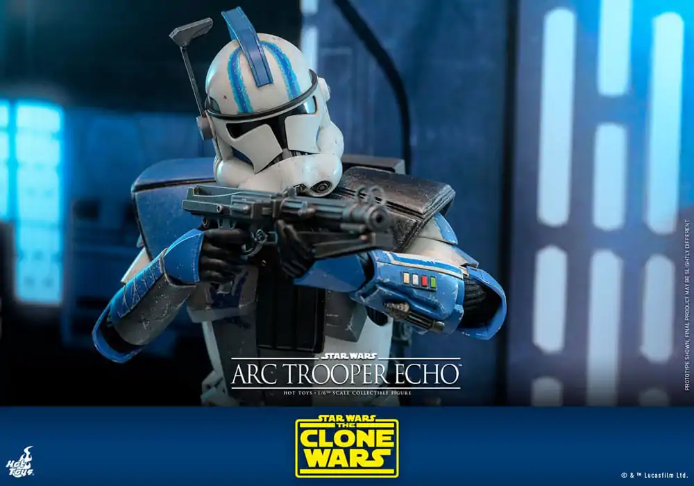 Star Wars: The Clone Wars Akční figurka 1/6 Arc Trooper Echo 30 cm fotografii produktu